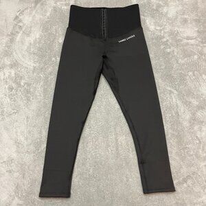 Yimriz Unique Women’s Black Waist Trainer Corset Leggings Size XL Soft lined
